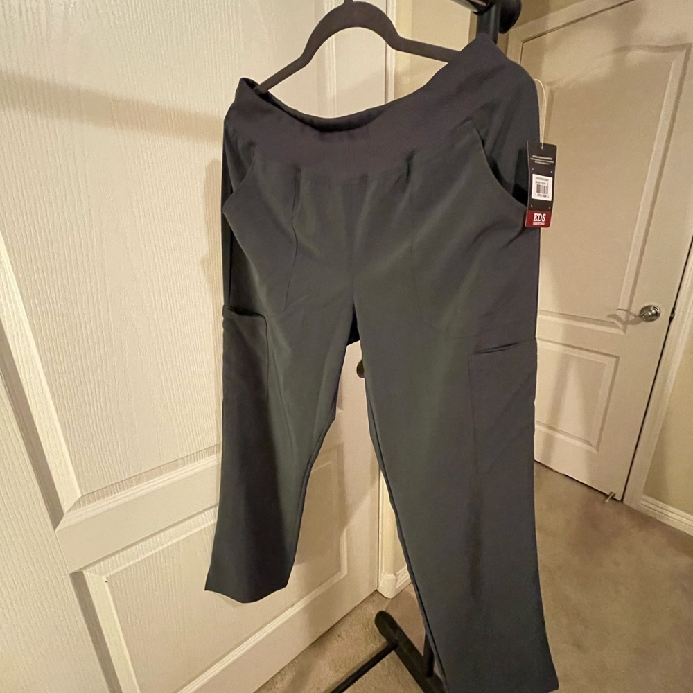 The Dickies EDS Essential pants/ scrub; natural rise, pull on pant. Comfortable